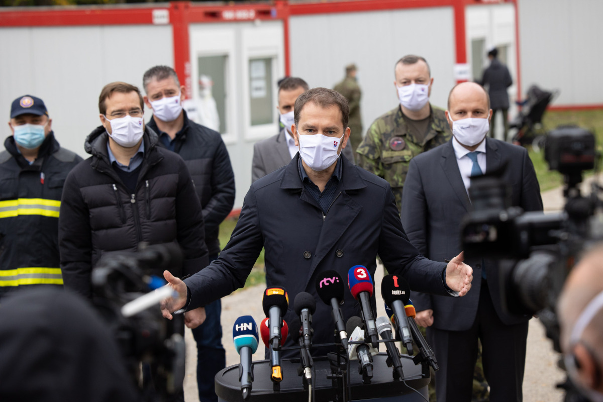 Koronavírus / Celoplošné testovanie / Igor Matovič /