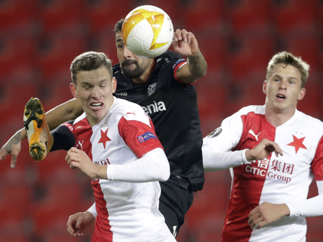 Slavia Praha, Leverkusen