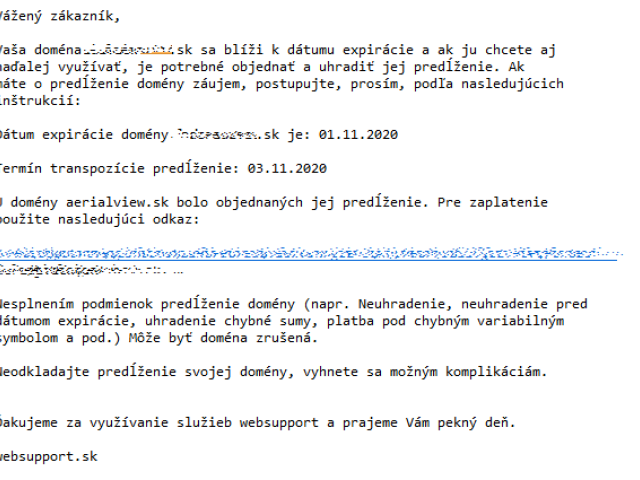 Podvodny Email, Eset