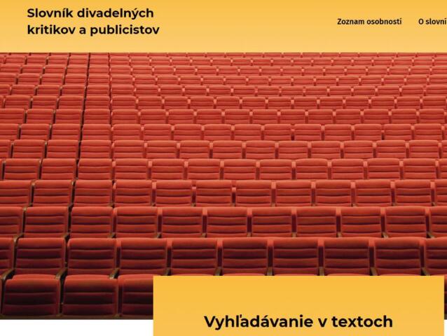 onlie slovnik divadelnych kritikov