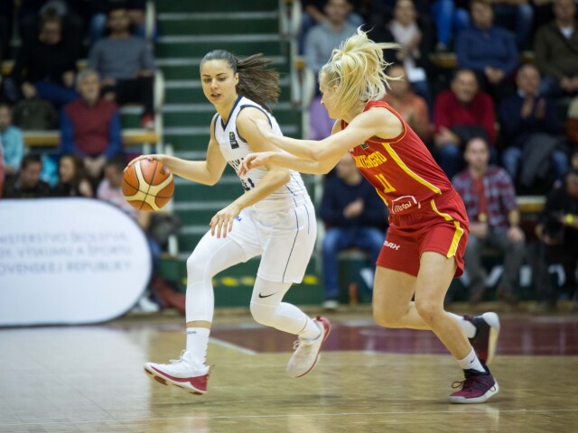 BASKETBAL: Slovensko - ?ierna Hora Bálintová