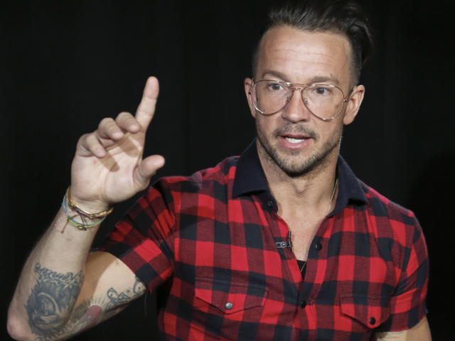 Pastor Carl Lentz na archívnom zábere z roku 2017.