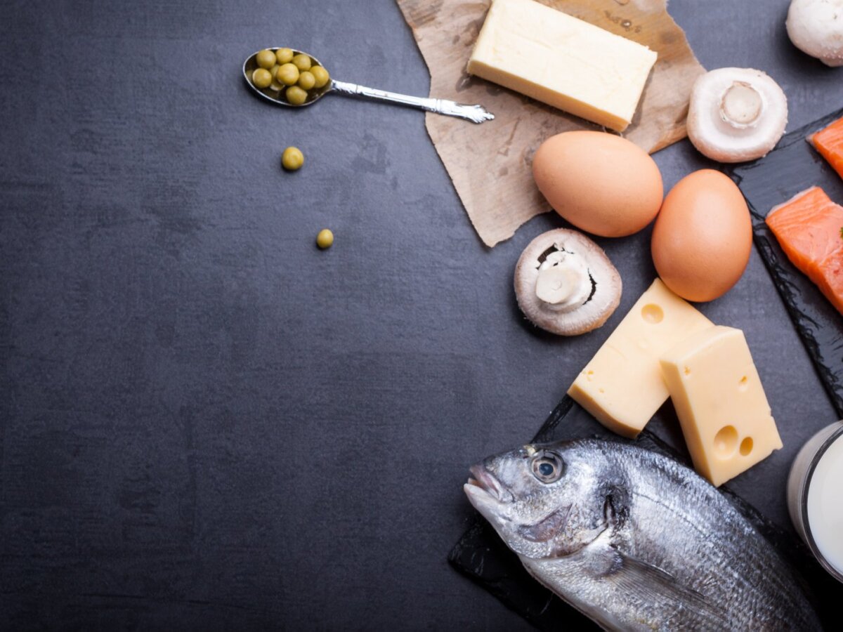 vitamín D, déčko, potraviny, ryba, losos, vajíčka, syr