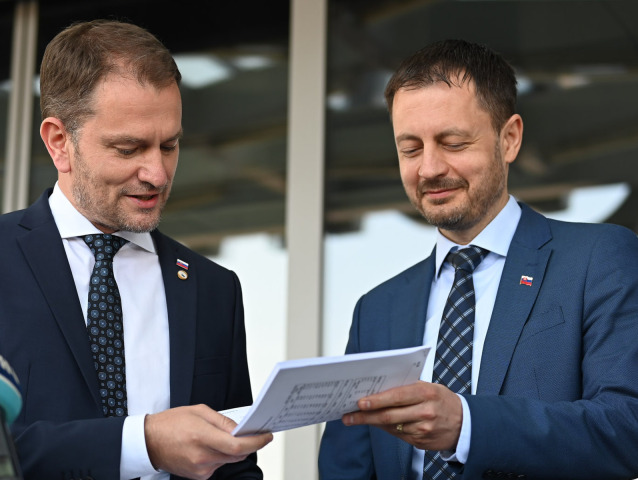 Igor Matovič, Eduard Heger