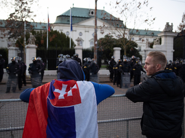 protest úrad vlády SR