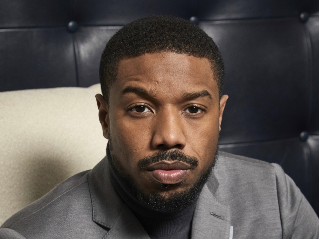 Herec Michael B. Jordan na zábere z roku 2019.