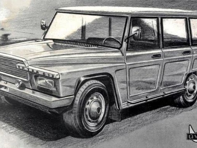 Tatra 613 T - projekt 1971