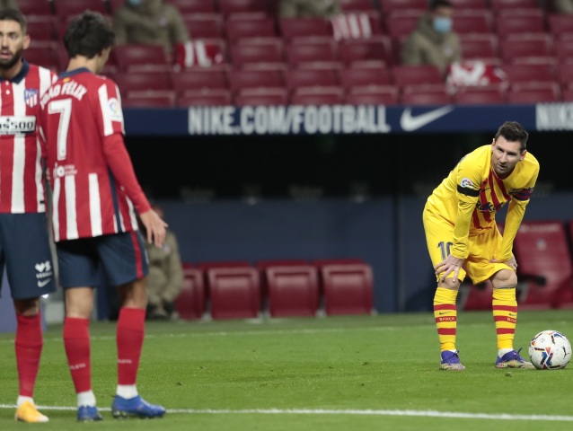 Lionel Messi, FC Barcelona, Atlético Madrid