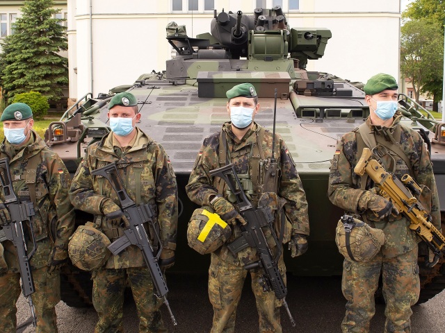 Virus Outbreak Germany Bundeswehr