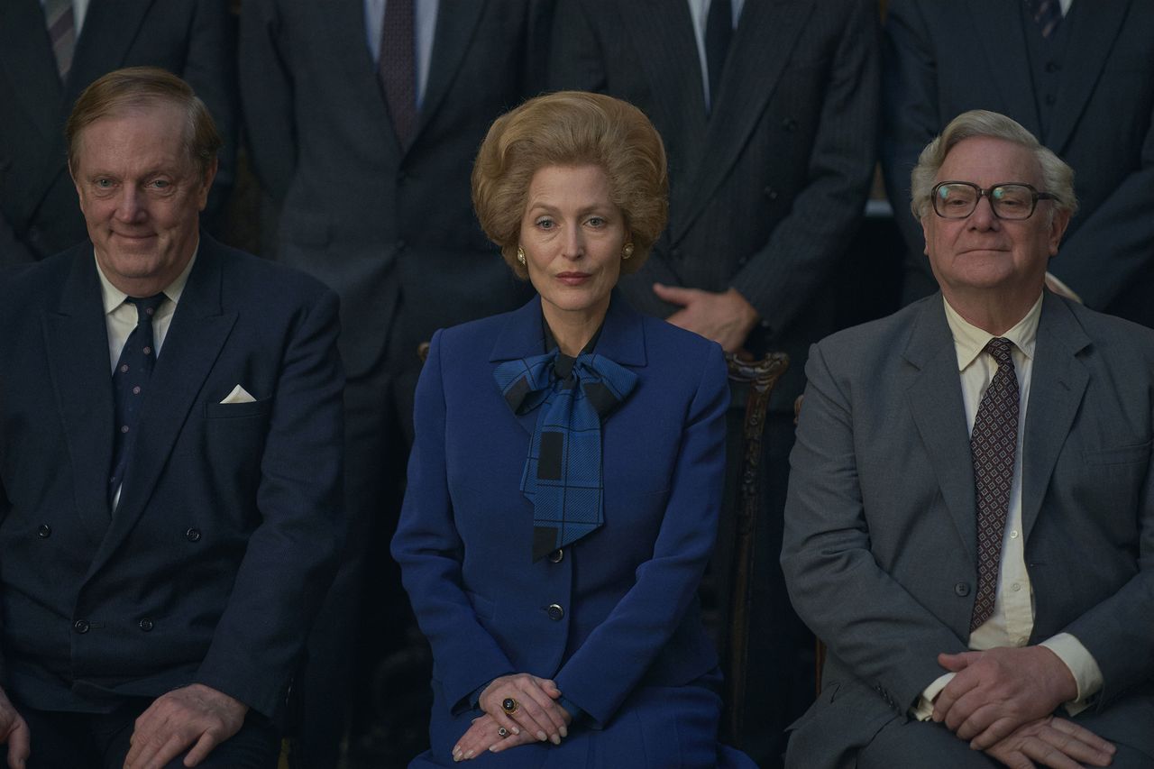 Herečka Gillian Anderson vdýchla premiérke Thatcher neopakovateľné čaro.