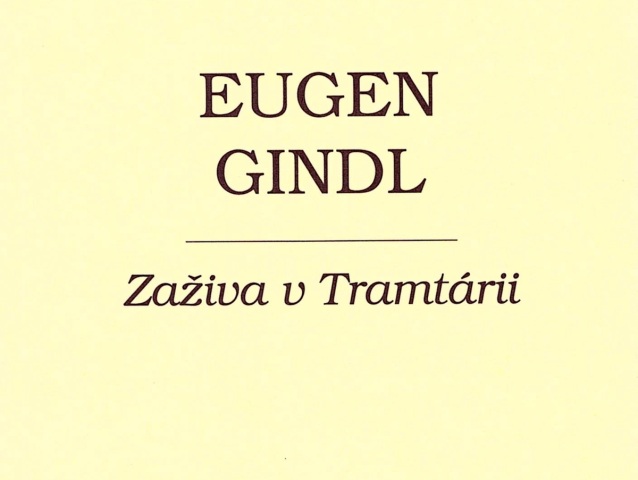 eugen gindl zaziva v tramtarii obalka