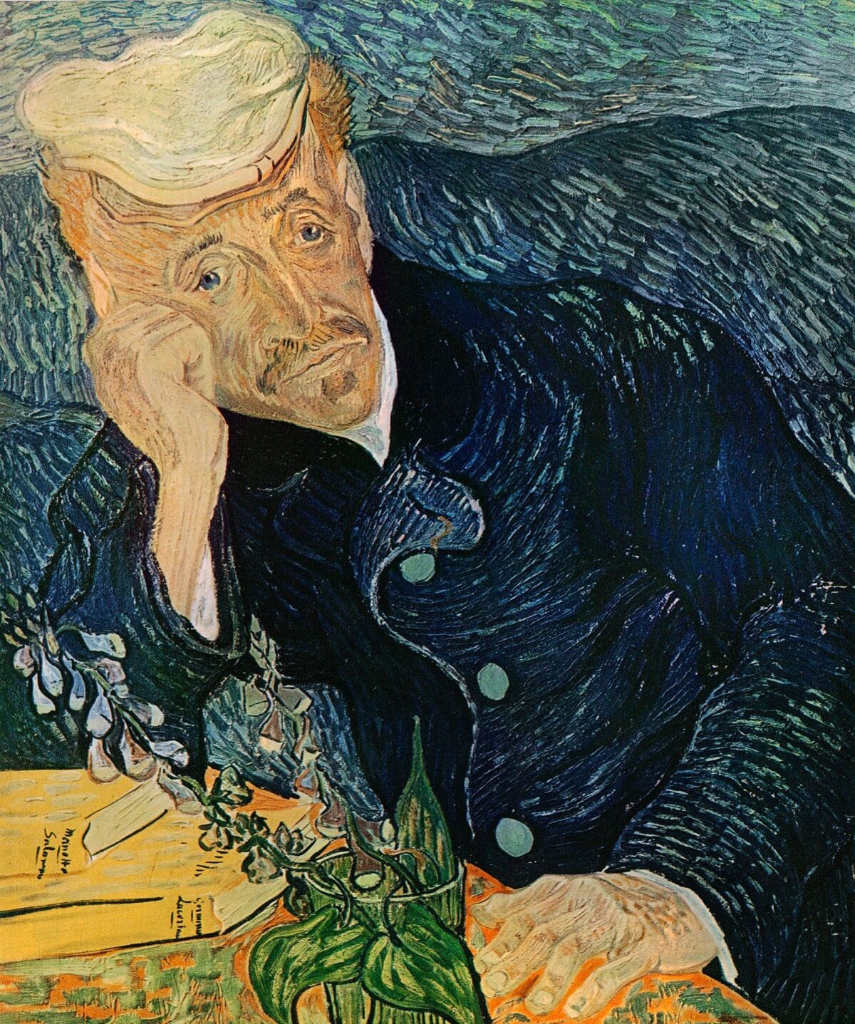 Portrait-of-Dr-Gachet Vincent van Gogh