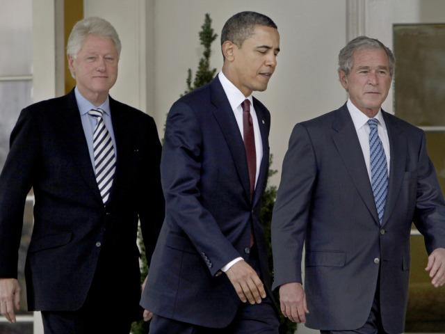 Barack Obama / Bill Clinton / George W. Bush /