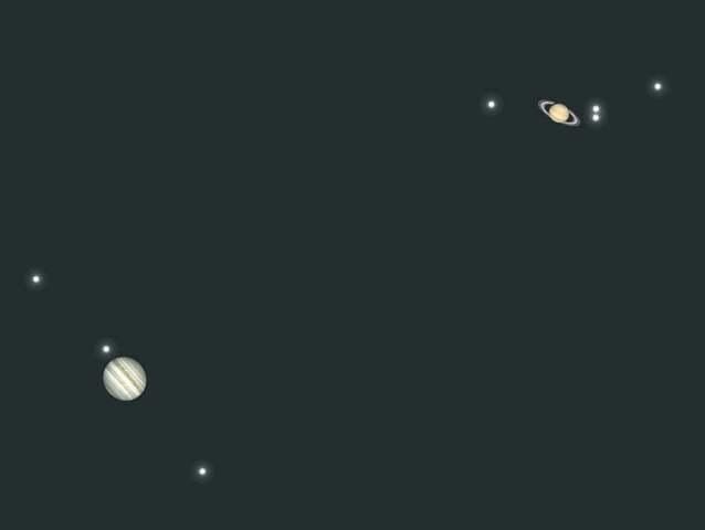 jupiter a saturn