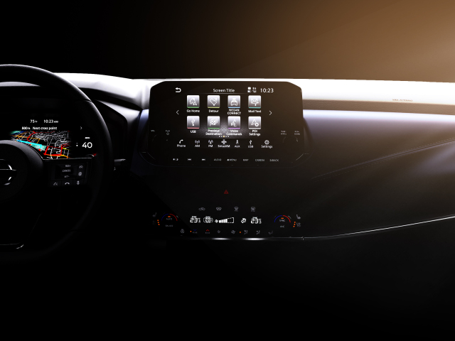 Nissan Qashqai - interiér 2021