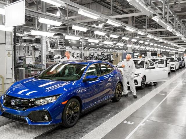 Honda - výroba Swindon