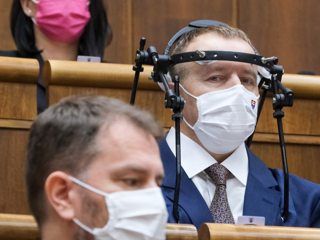 Igor Matovič, Boris Kollár, parlament
