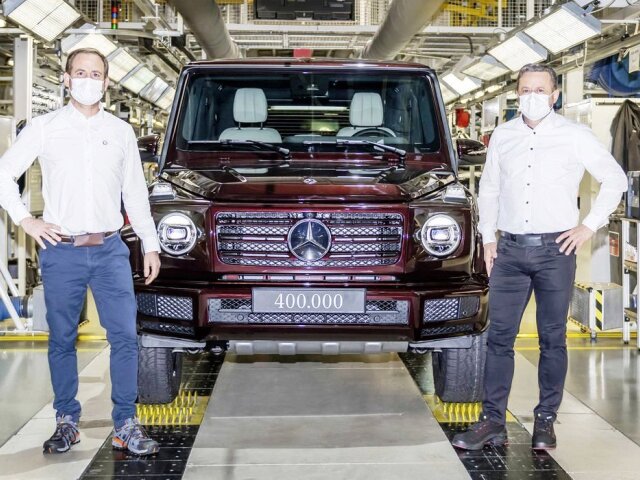 Mercedes-Benz G - 400 000 kusov
