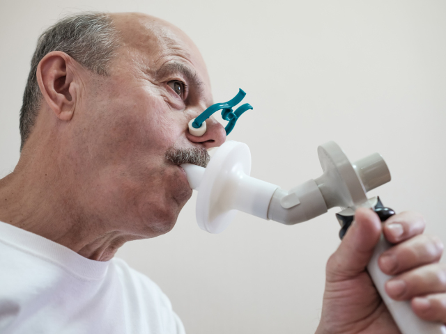 pacient, spirometria, pľúca, ochorenie, vyšetrenie