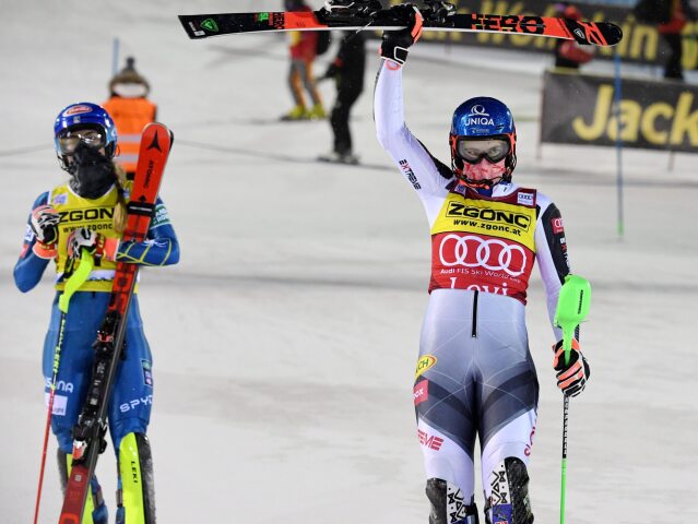 Petra Vlhová, Mikaela Shiffrinová