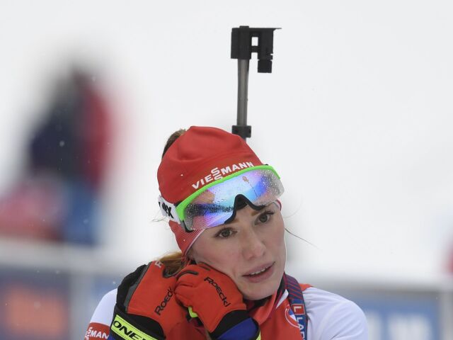 Rakúsko Biatlon SP 3.kolo stíhačka ženy Fialková