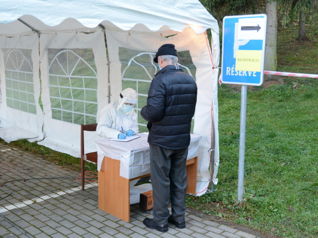 Čirč, testovanie, koronavirus, pandemia
