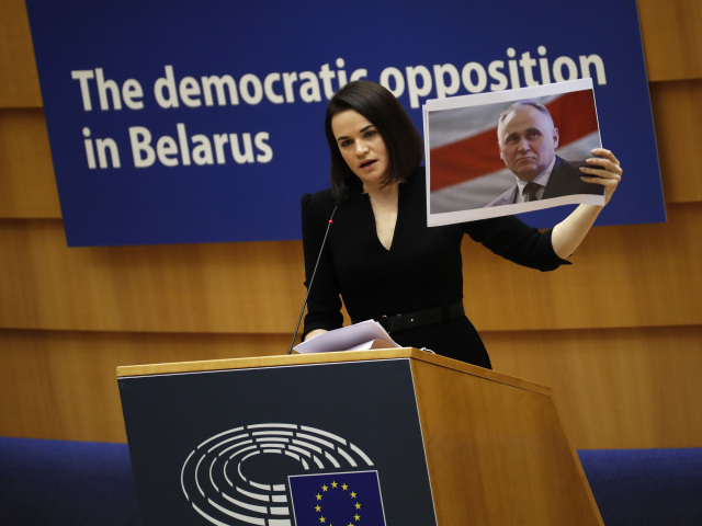APTOPIX Belgium EU Sakharov Prize