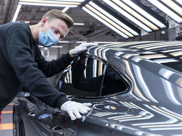 Audi e-tron GT - výroba Böllinger Höfe