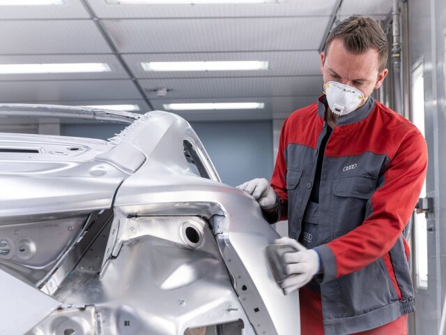 Audi e-tron GT - výroba Böllinger Höfe