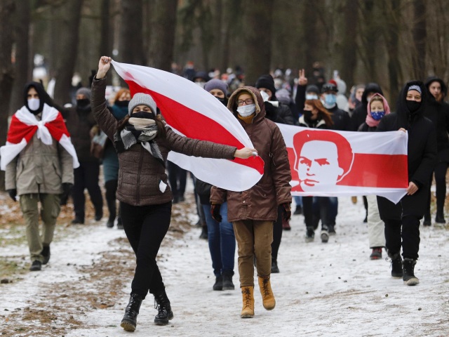 minsk bielorusko protest