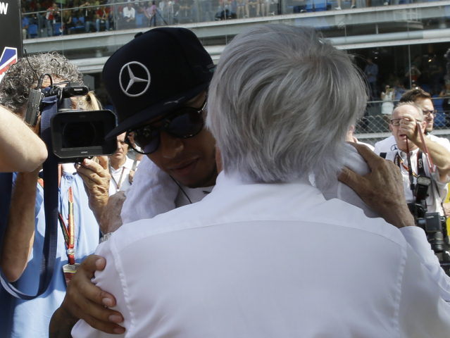 Lewis Hamilton, Bernie Ecclestone