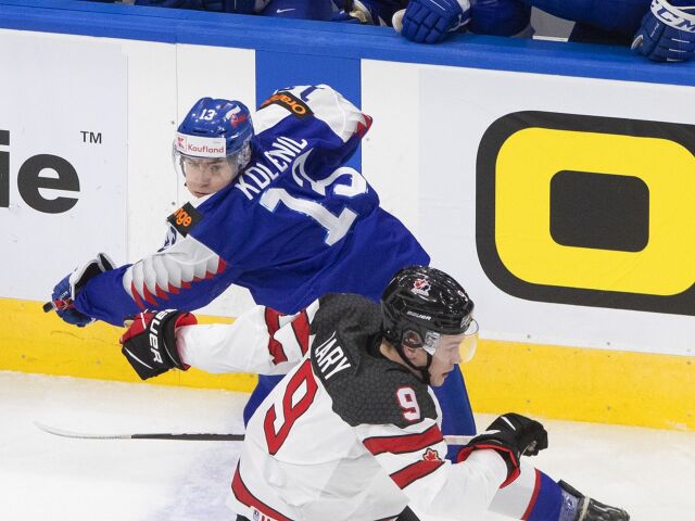 World Juniors Canada Slovakia Hokej Kolenič