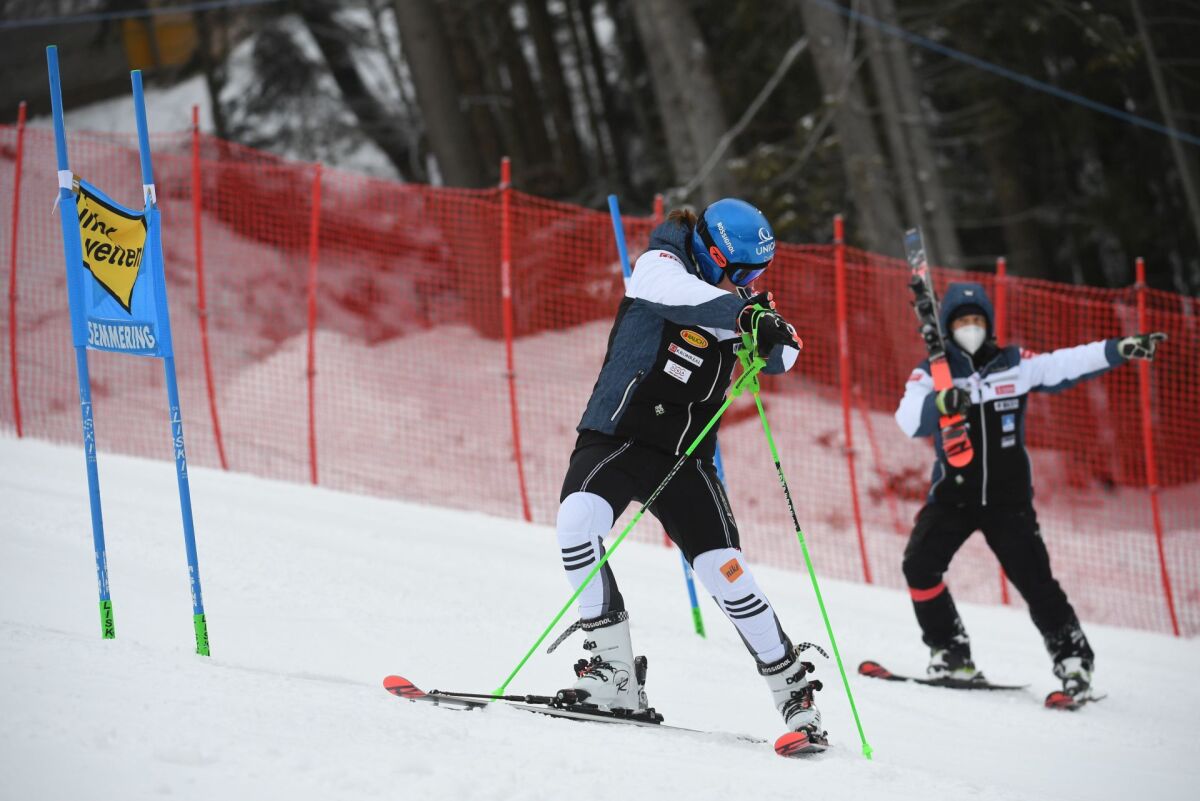 Rakúsko SR Lyžovanie SP obrovský slalom 1.kolo Vlhová