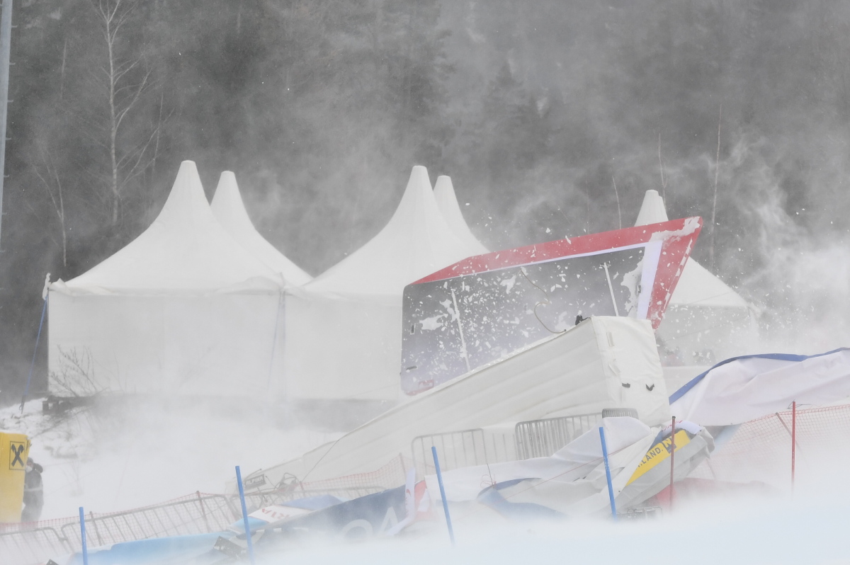 Rakúsko SR Lyžovanie SP obrovský slalom
