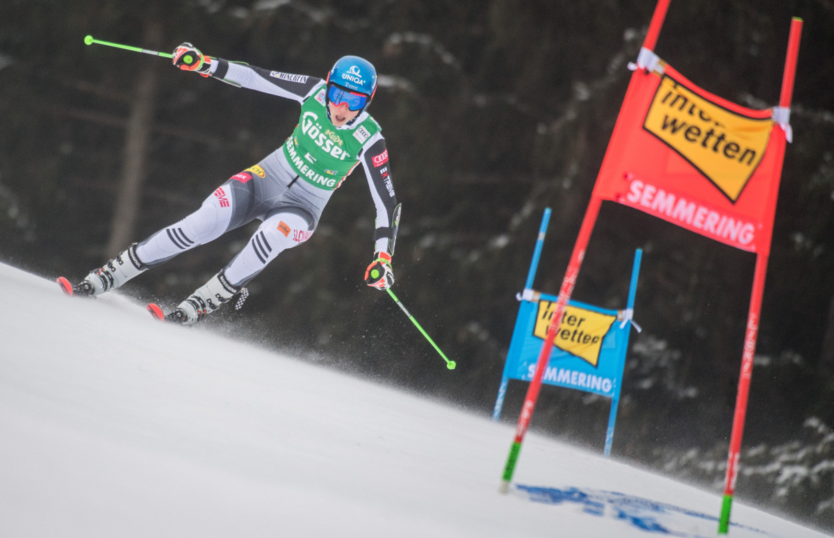 Rakúsko SR Lyžovanie SP obrovský Vlhová