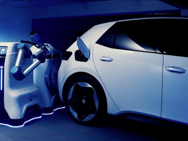 VW - nabíjací robot