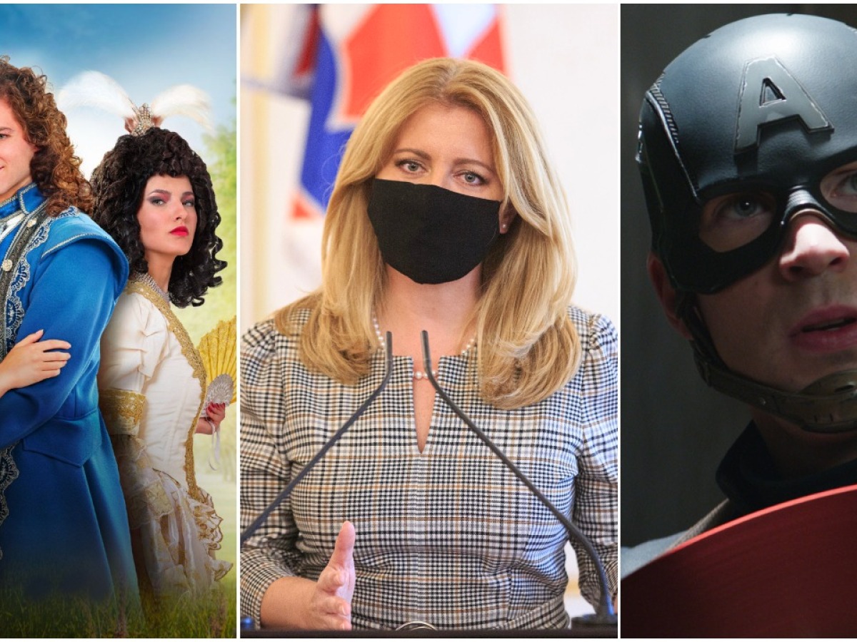 zakleté pírko, kapitán amerika, čaputová,