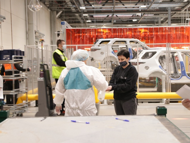 test Jaguar Land Rover
