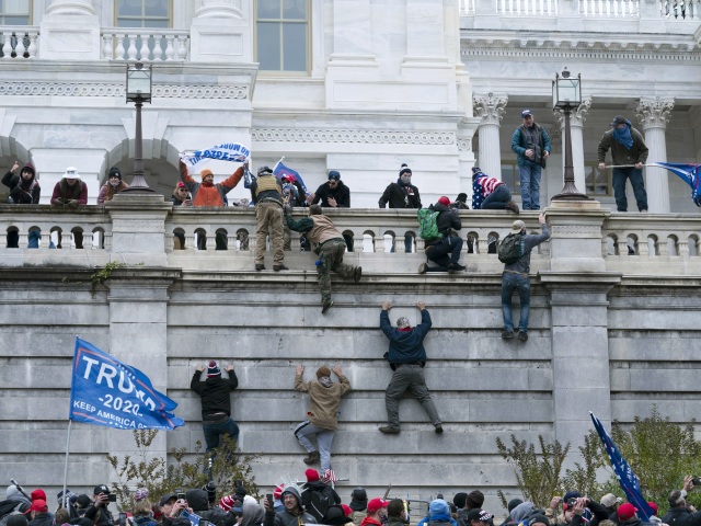 kapitol kongres USA washington vzbura protest násilie