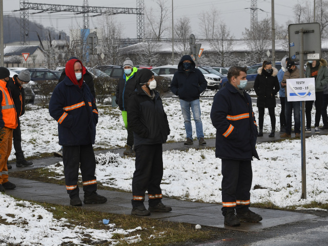 SR Košice koronavírus testovanie antigénové USS KEX