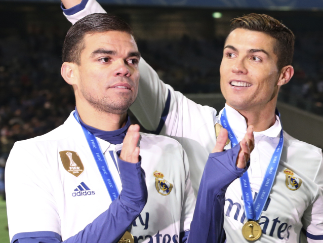 Pepe, Cristiano Ronaldo