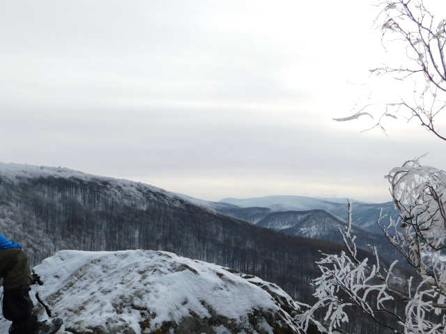 Cigeľ Jančekova skala, príroda, zima, turistika, výhľad