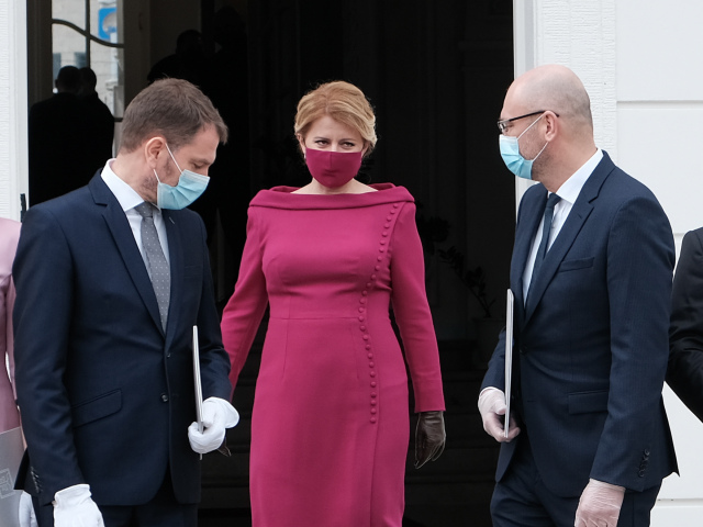 Zuzana Čaputová, Igor Matovič, Richard Sulík