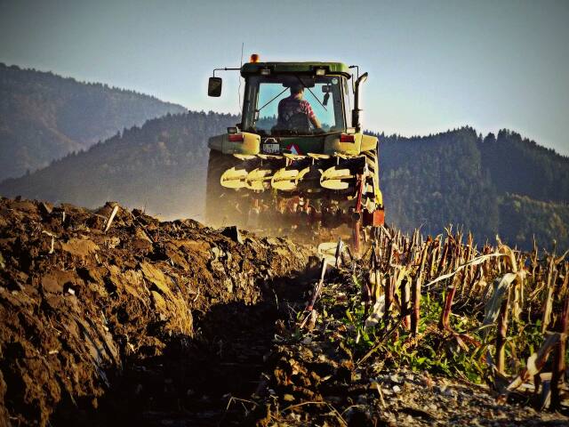 traktor, poľnohospodár, Sklabiňa, družstevník