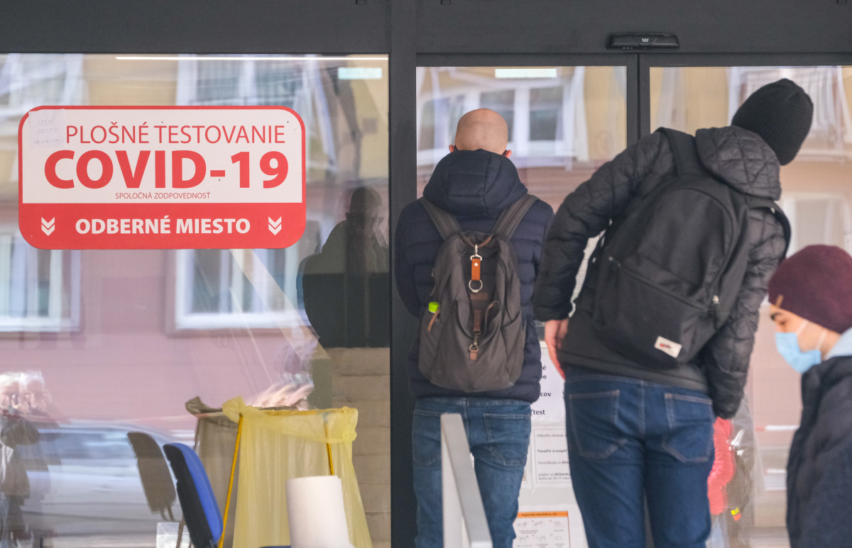 testovanie, covid, objednaní, Vajnorská