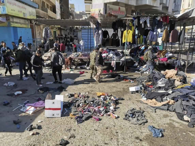 Irak útok bombový bagdad