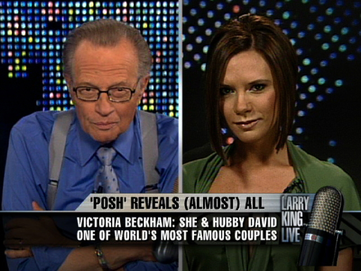Usa Beckhamová Larry King