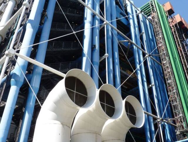 centre pompidou detail