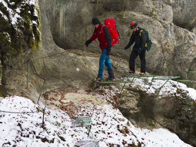 Slovenský raj Prielom Hornádu turizmus ľadopády