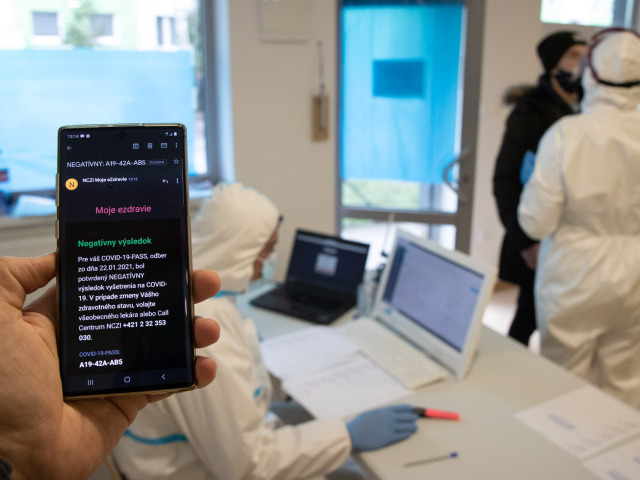testovanie Covid 19 Šamorín sms